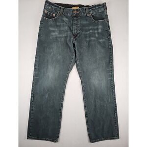 Get Lucky Brand Jeans Men's 37x31 Dark Wash Baggy Loose Fit‎ Denim Y2K Grunge